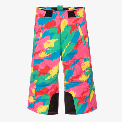 儿童彩色滑雪套装