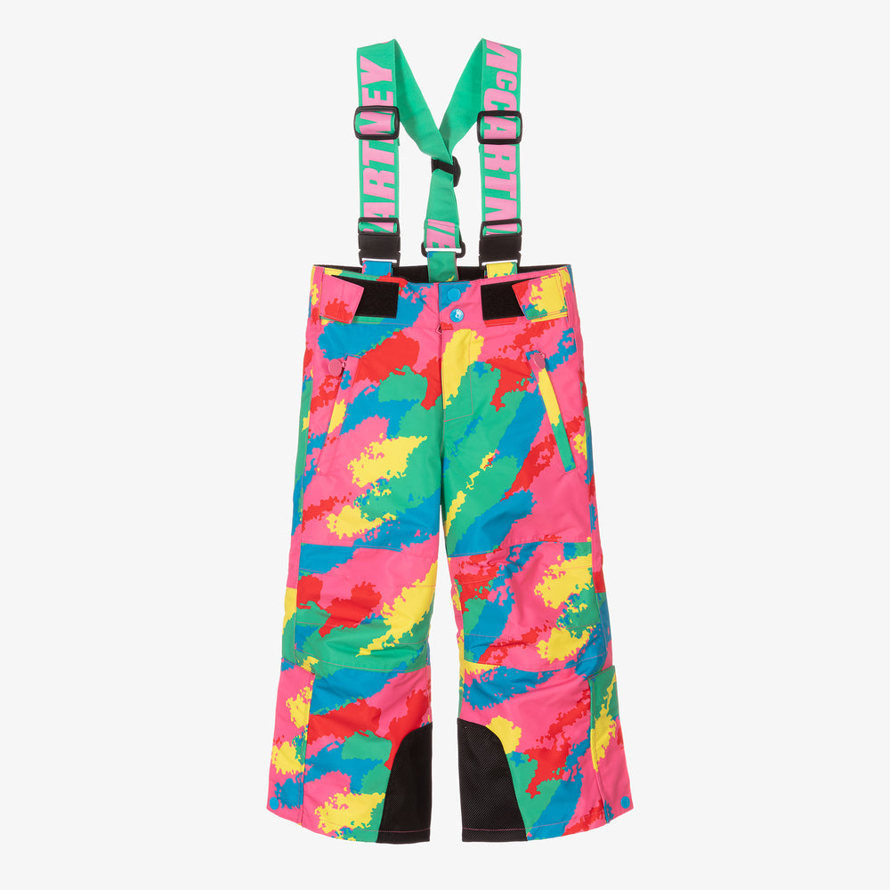 儿童彩色滑雪套装