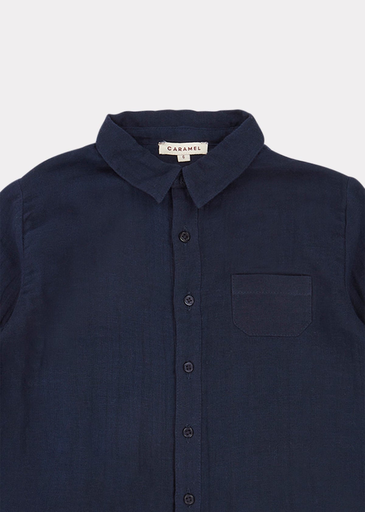 Boys Dark Navy Stint Shirt