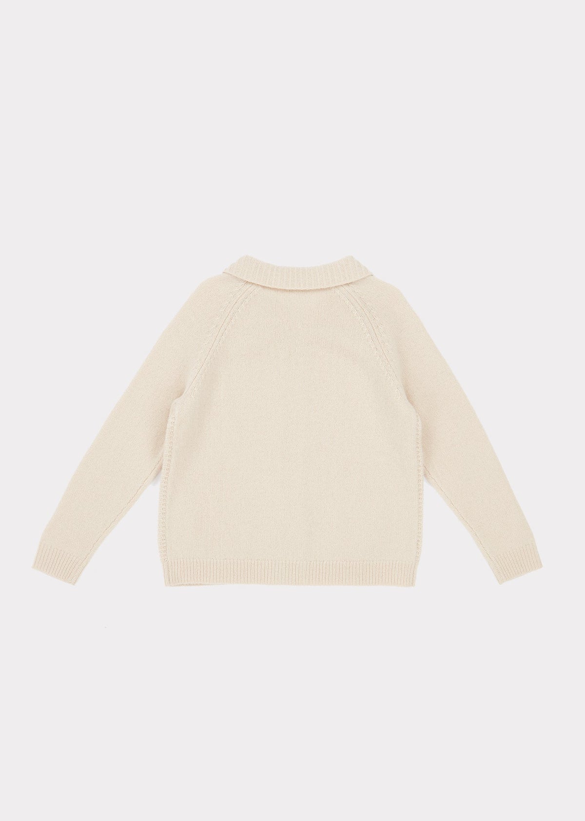 Boys & Girls Cream Woodpecker Cardigan