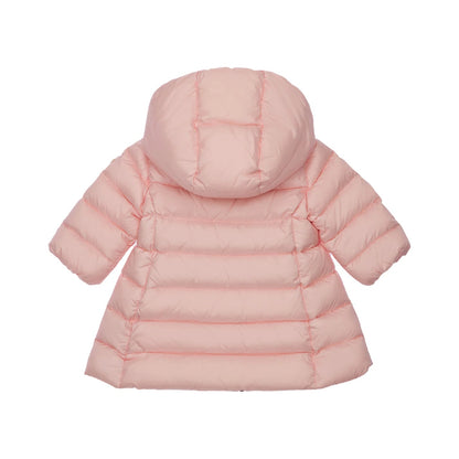 女婴粉色"MAJEURE"羽绒服