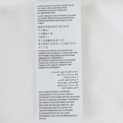 女童白色Logo棉连衣裙