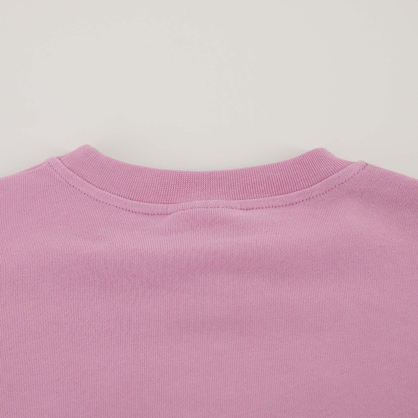 女童粉色Logo棉卫衣