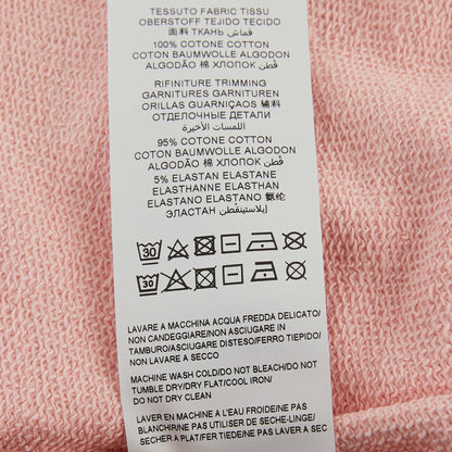 女童粉色Logo棉套装