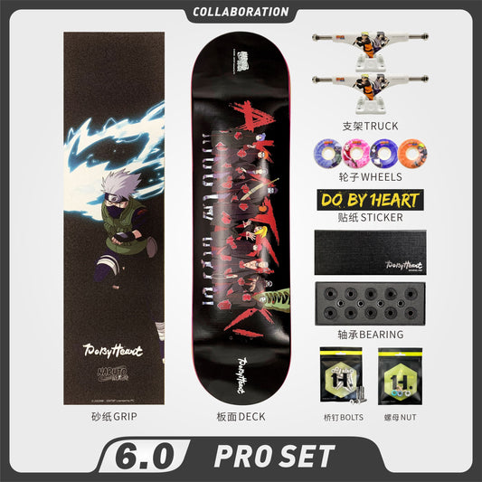DBH 6.0 火影忍者联名款滑板晓组织