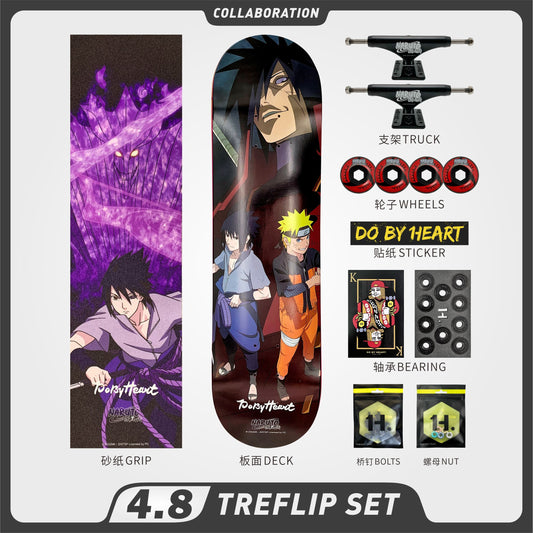 DBH 4.8 火影忍者联名款滑板宇智波斑