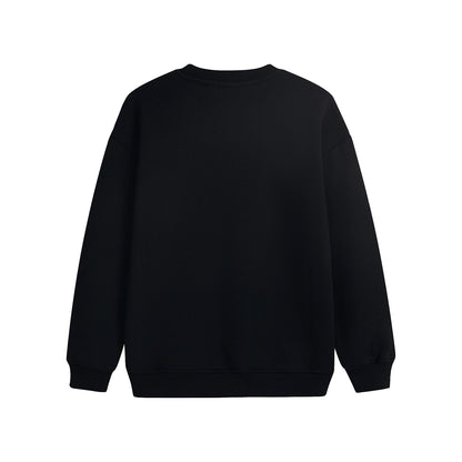 儿童黑色Logo棉卫衣