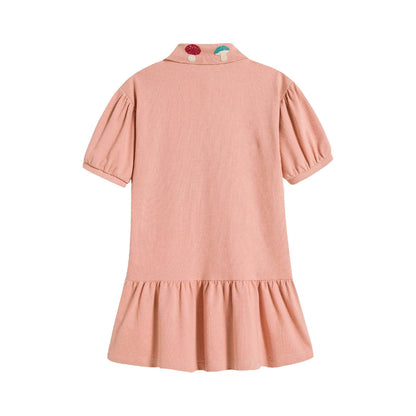 Girls Peach Sorbet Dress