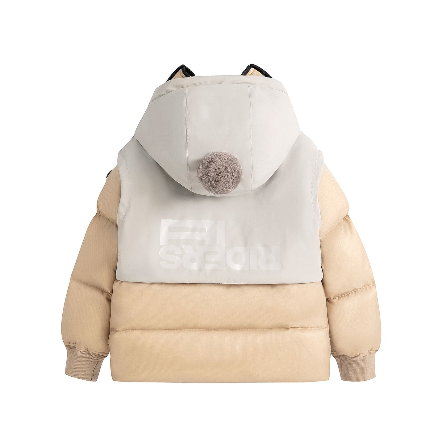 儿童金色羽绒服