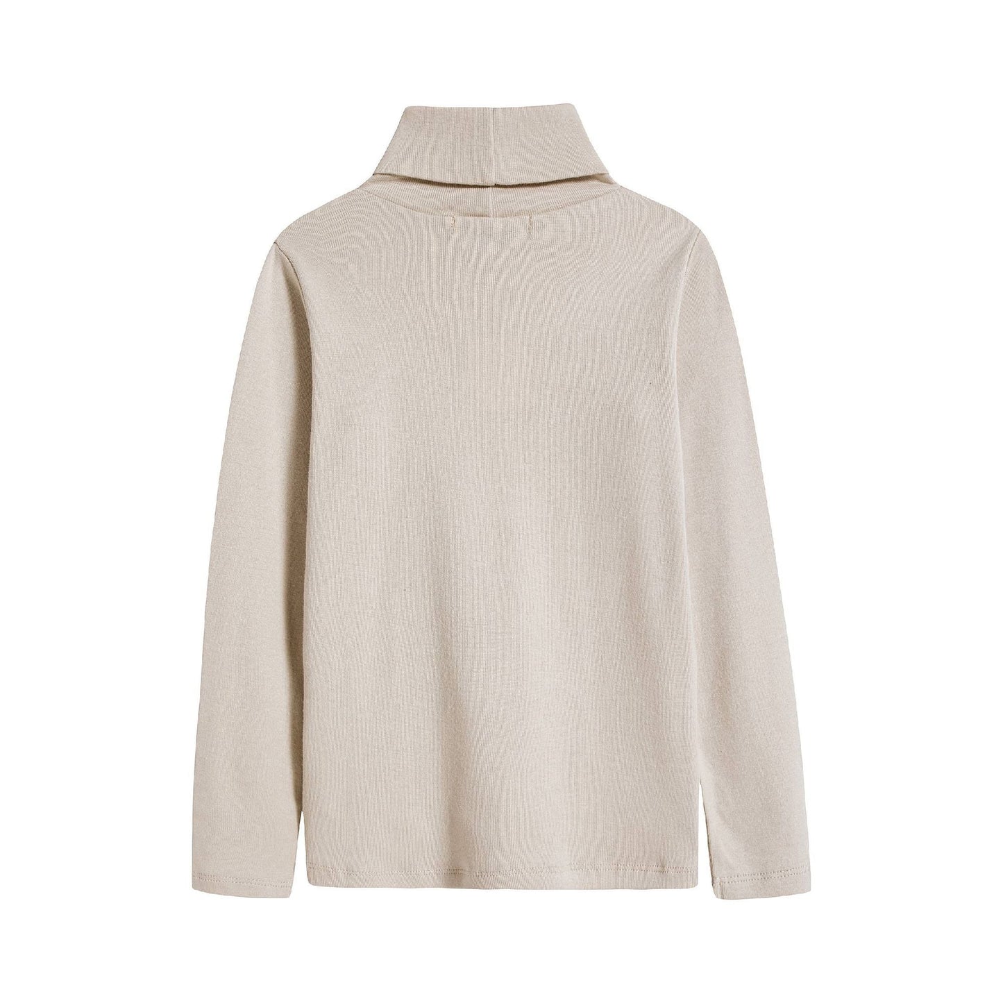 Girls Cement Cotton Turtleneck