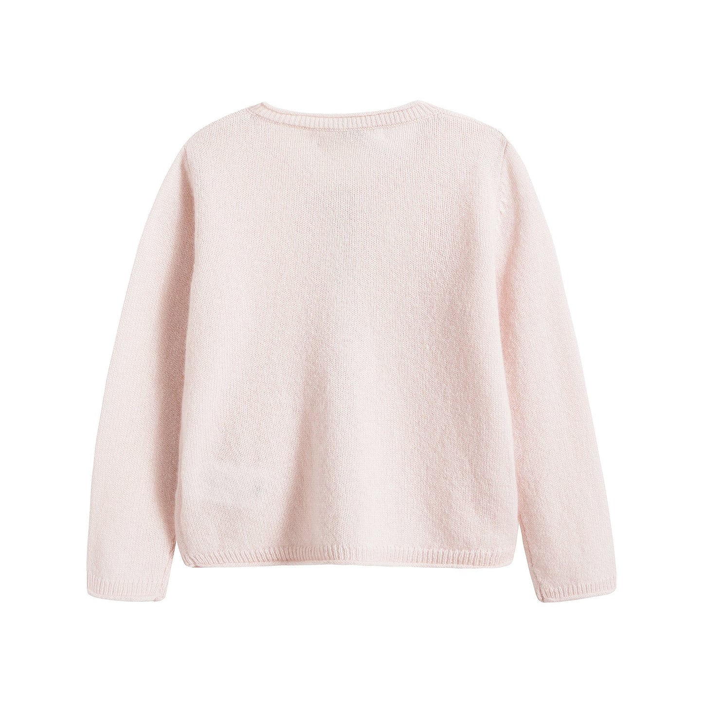 Baby Girls Pink Cashmere Cardigan