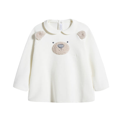 Baby Girls Milk Babysuit Set