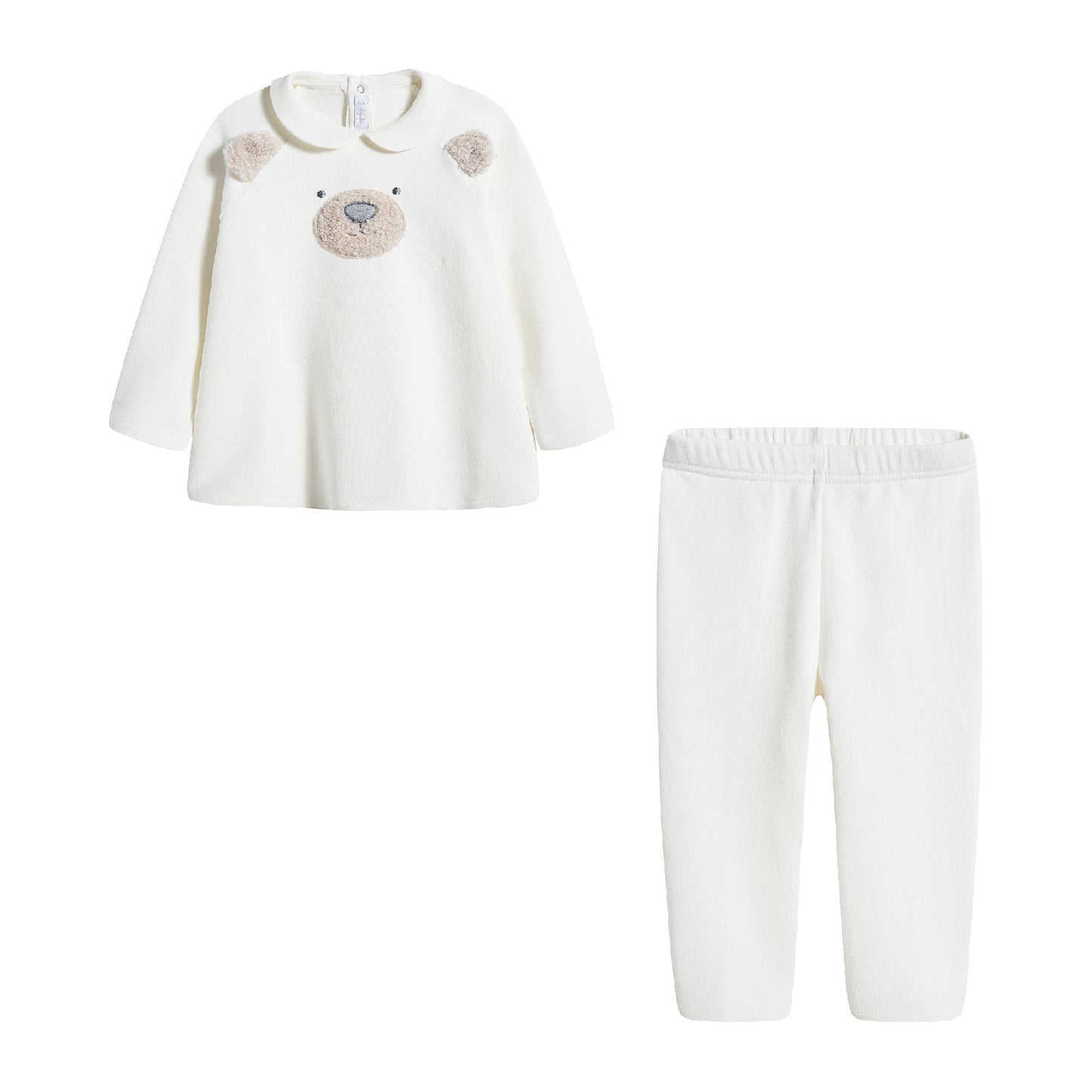 Baby Girls Milk Babysuit Set