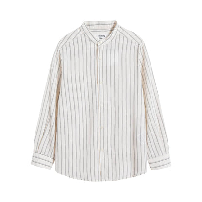 Boys & Girls Beige Stripe Shirt