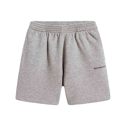 Boys Grey Logo Cotton Sweatpants