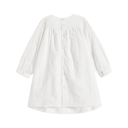 Baby Girls Off White Dress