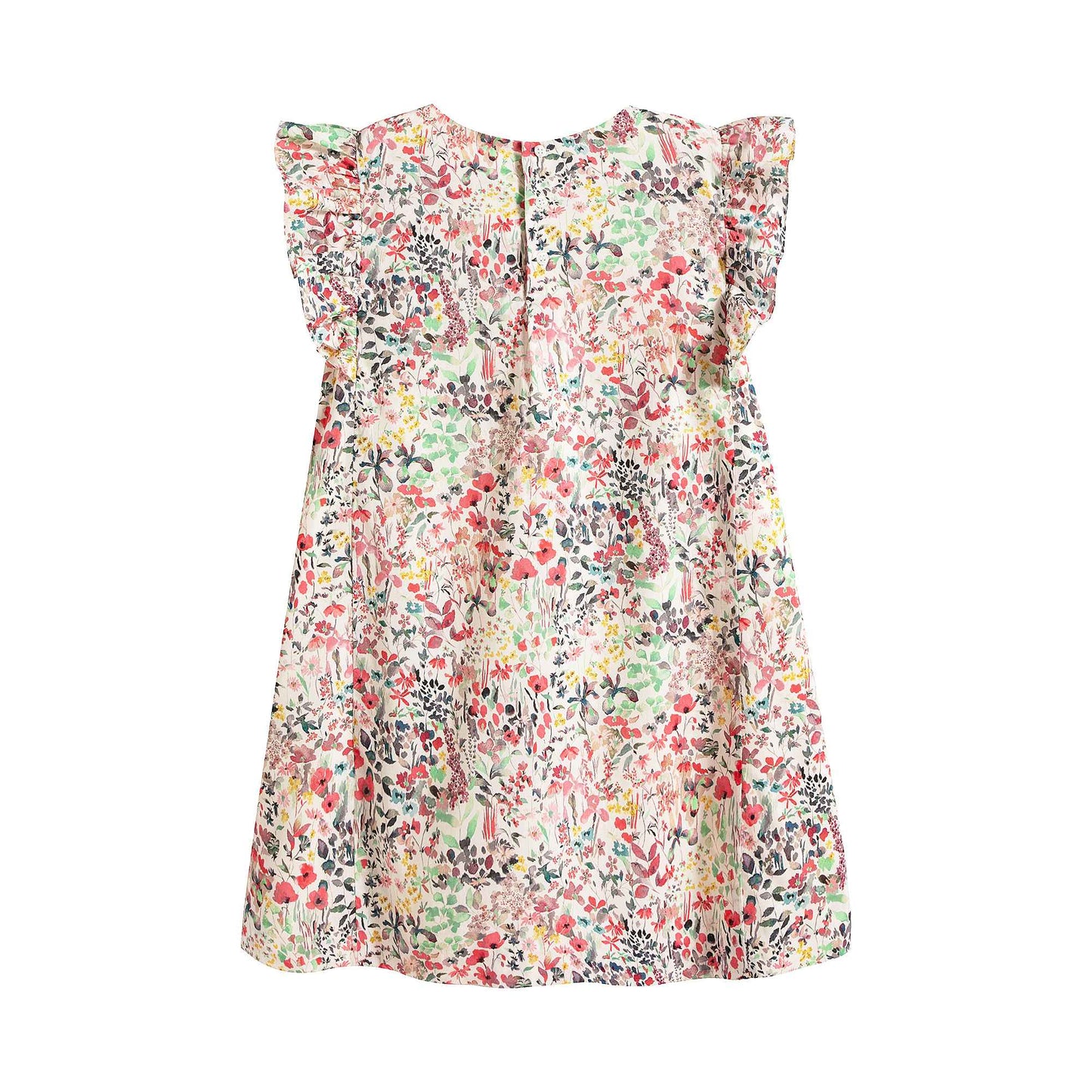 Girls Multicolor Cotton Dress
