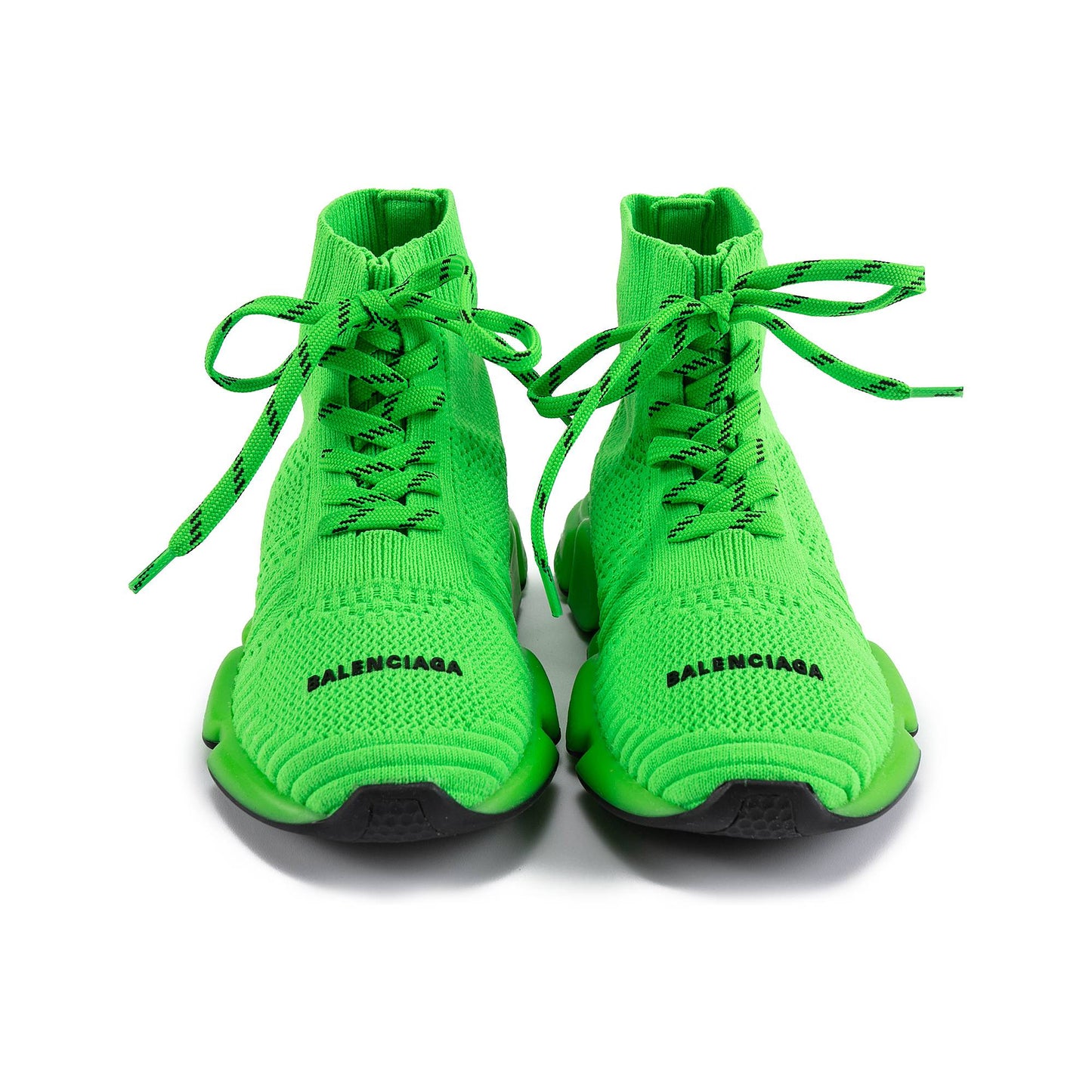 儿童绿色Logo袜子鞋