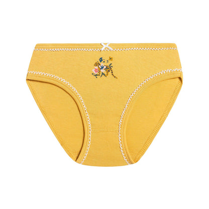 女童彩色棉内裤套装 (5件)