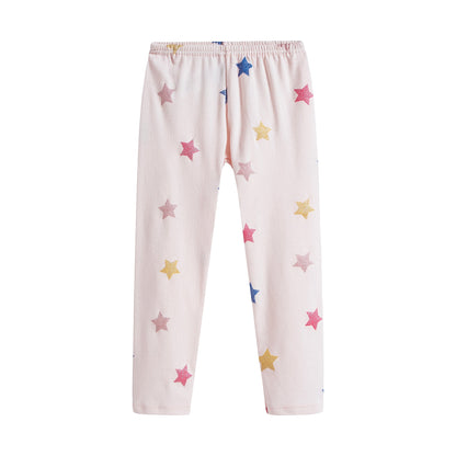 Girls Pink Stars Nightwear Set