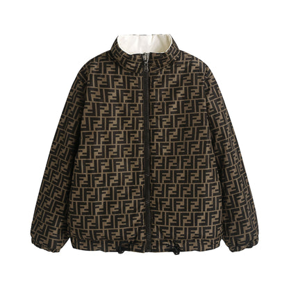 儿童白色双面羽绒服