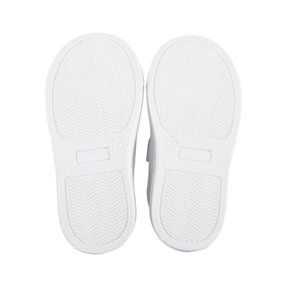 Boys & Girls White Teddy Sneakers