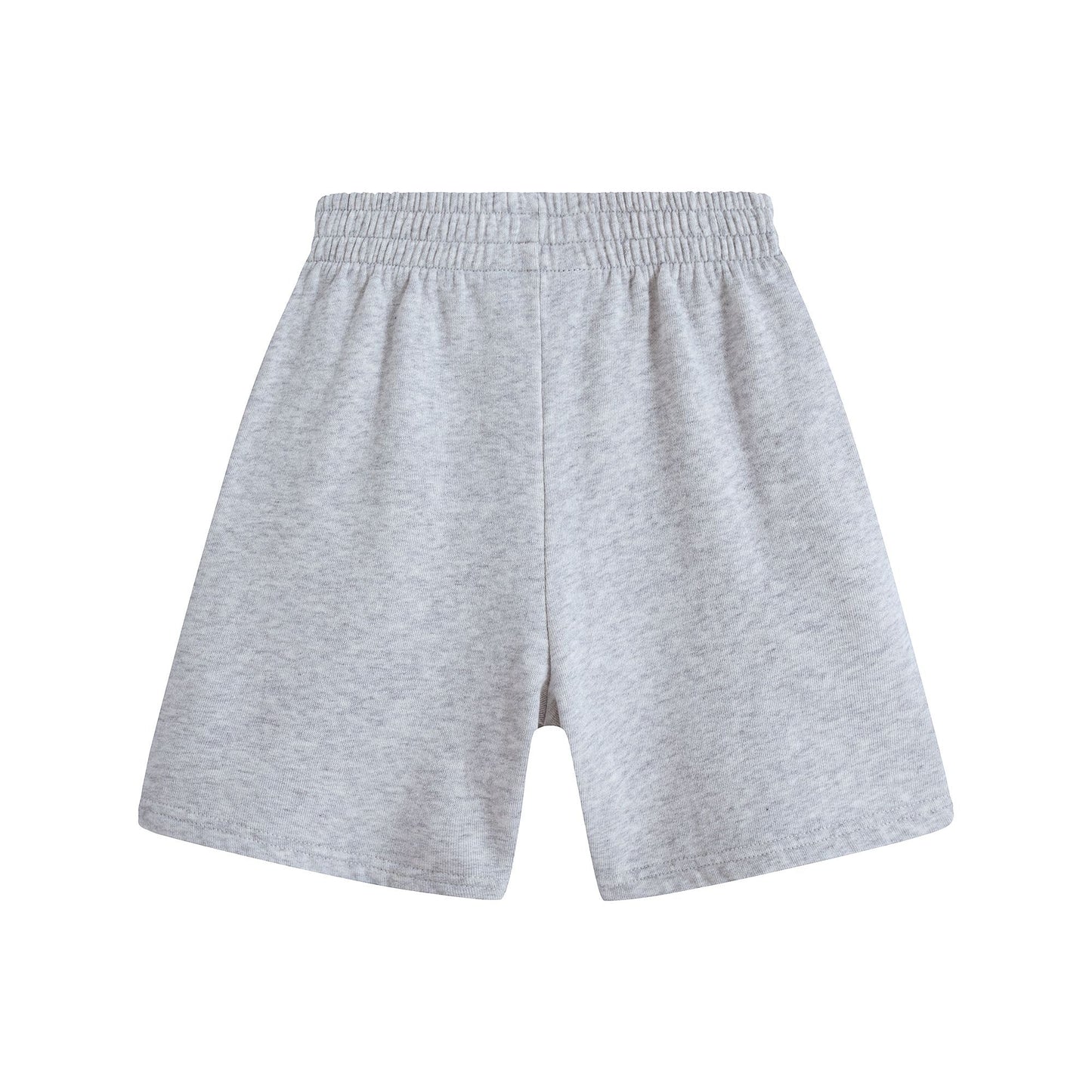 女童灰色Logo棉短裤