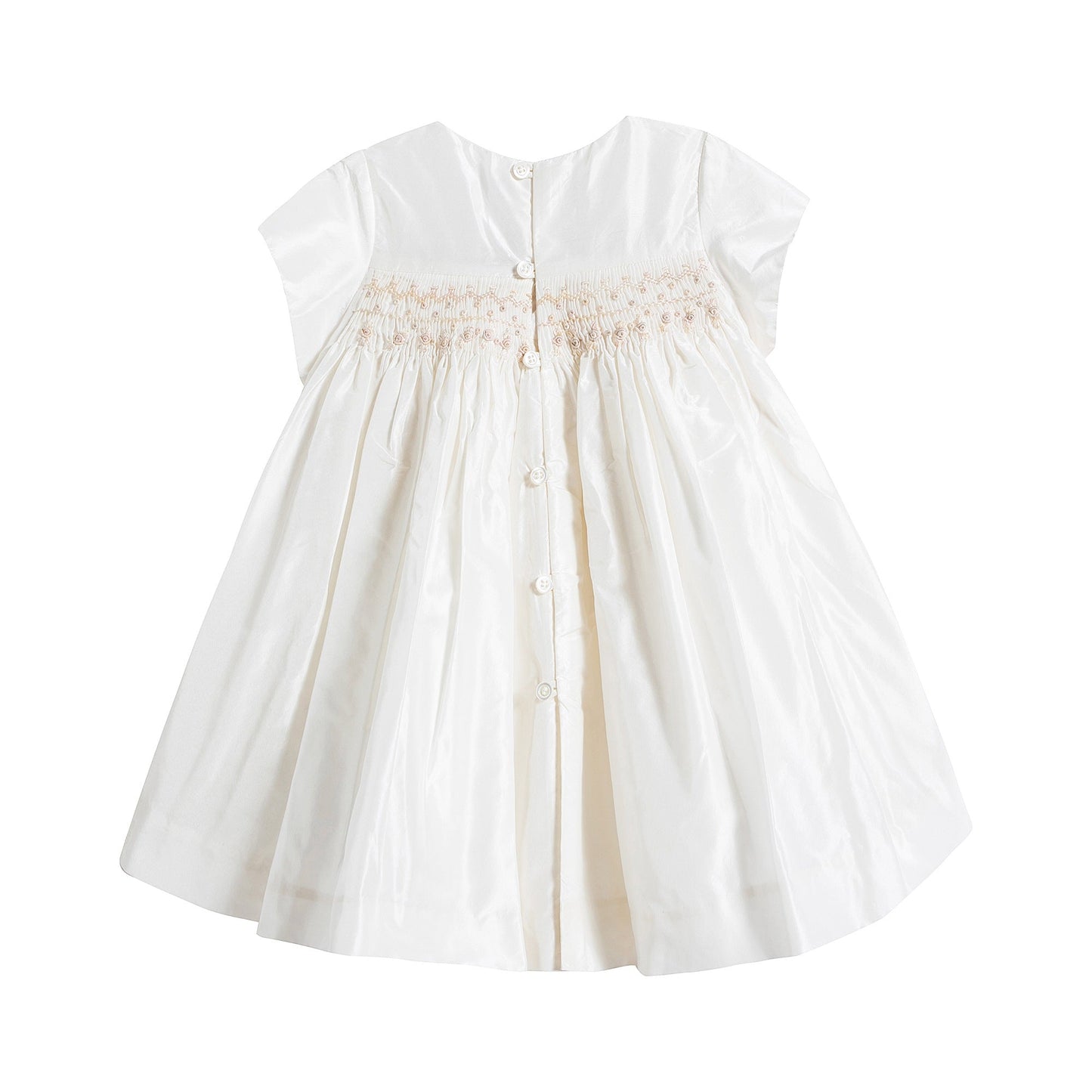 Baby Girls Off White Dress Set