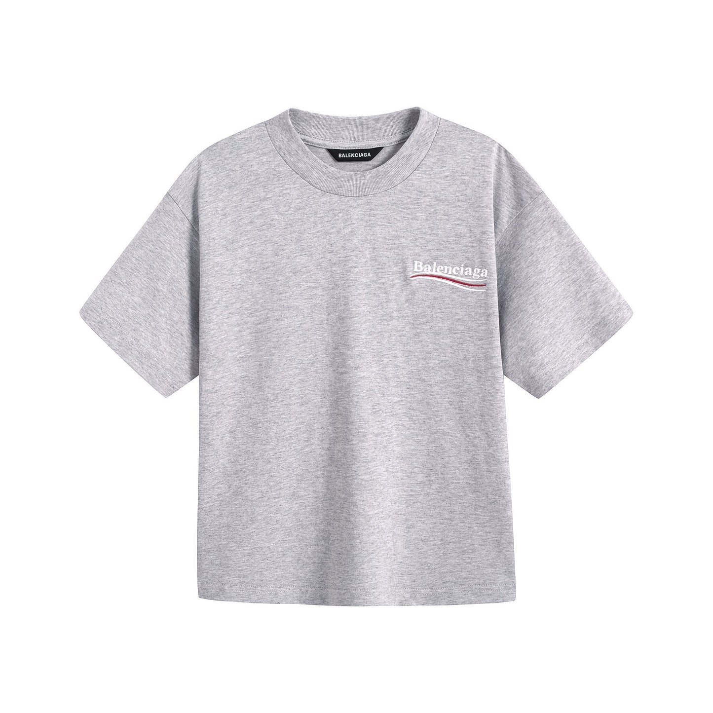 儿童灰色Logo棉T恤