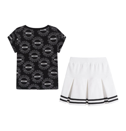 女童黑色小熊套装