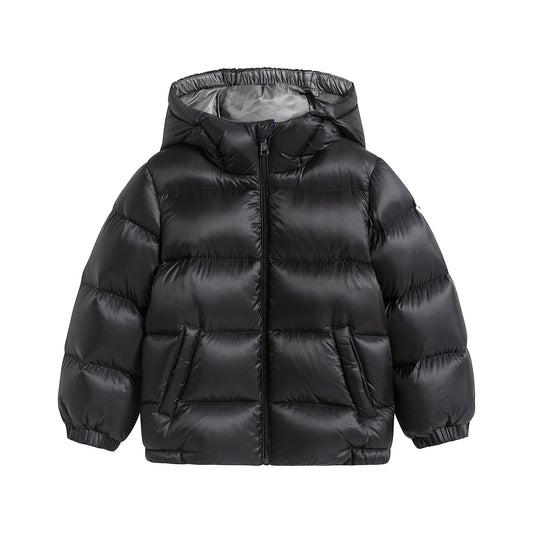 男婴黑色"NEW MACAIRE"羽绒夹克