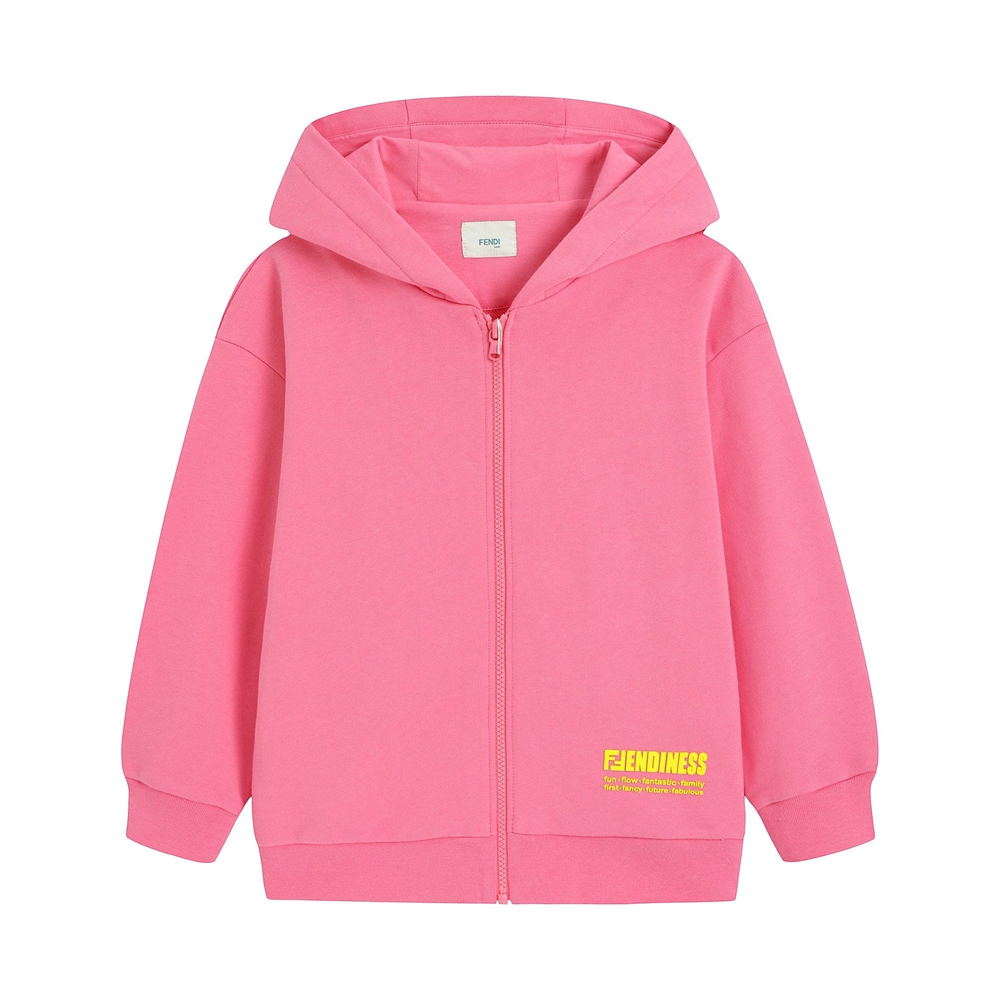 女童粉色棉夹克