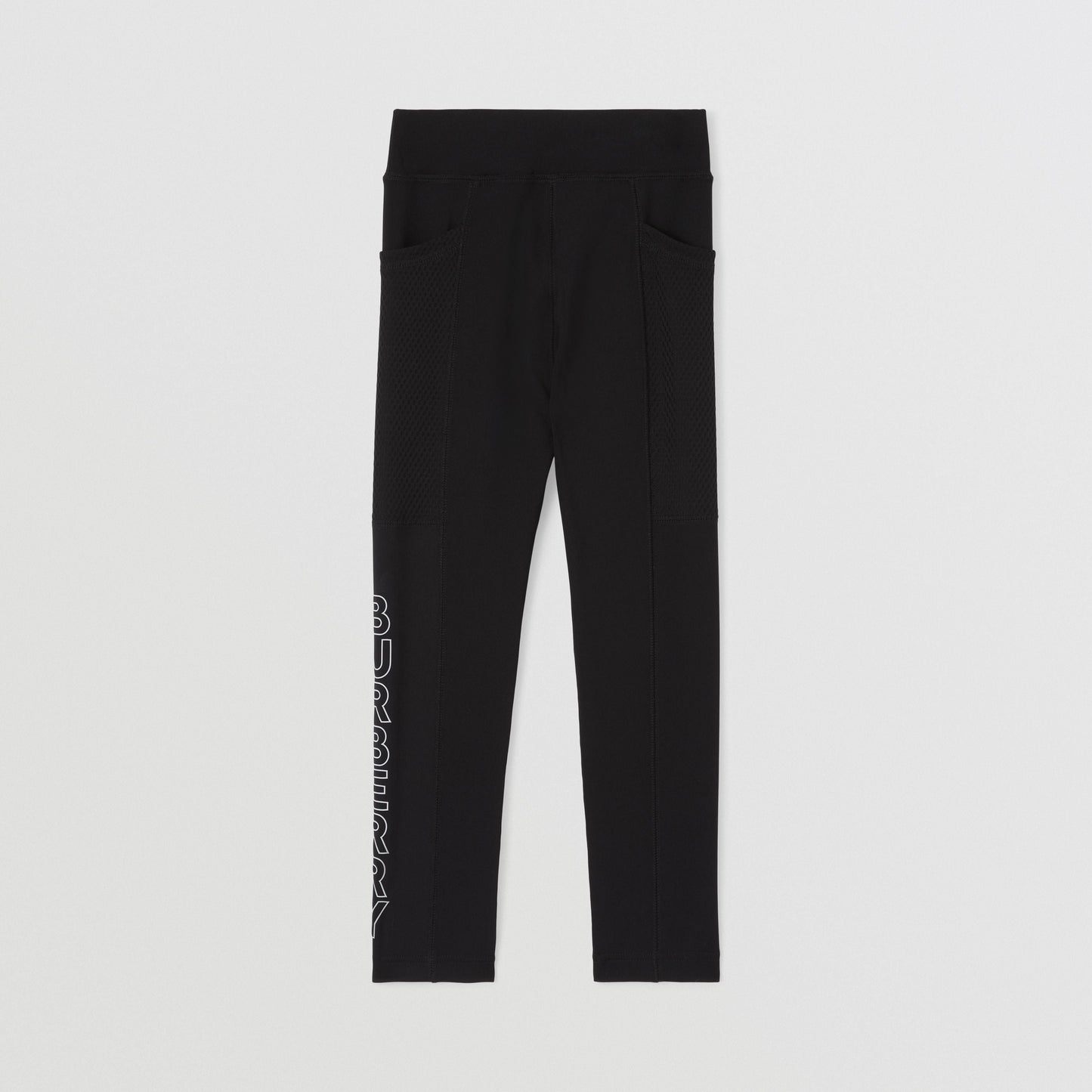 女童黑色Logo长裤