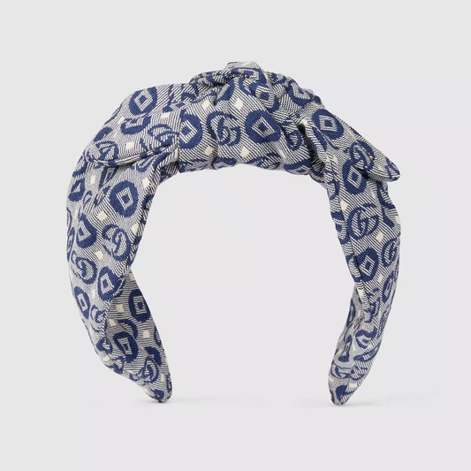 女童蓝色Logo发箍