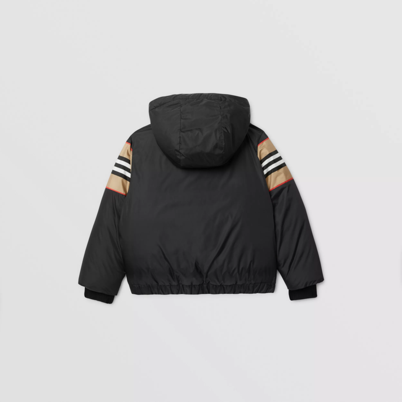Boys Black Padded Down Jacket