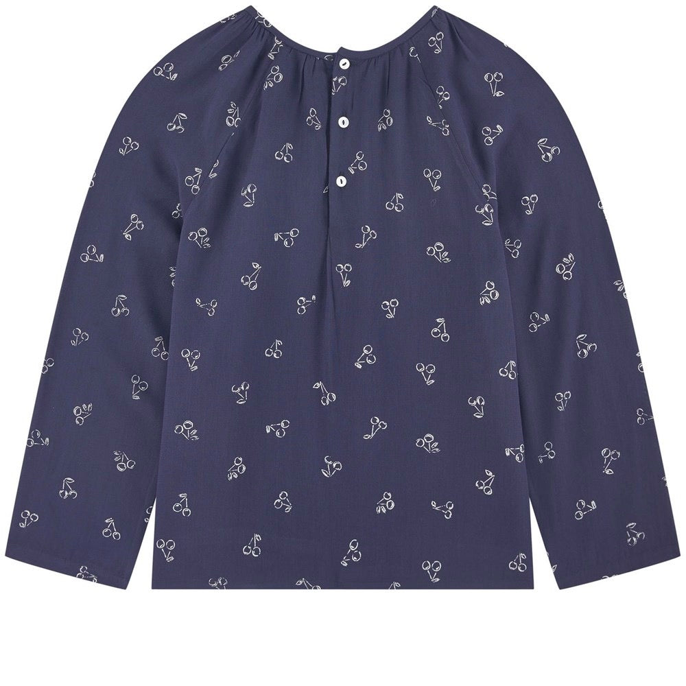 Girls Navy Blouse