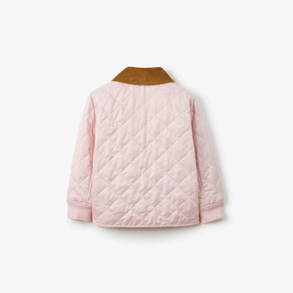 女童粉色棉服