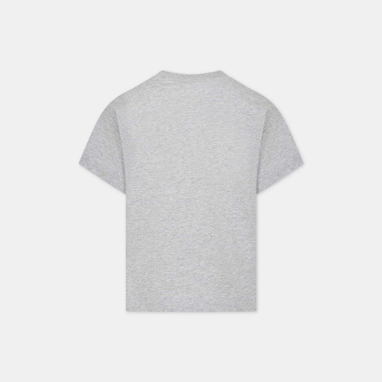 儿童灰色印花棉T恤