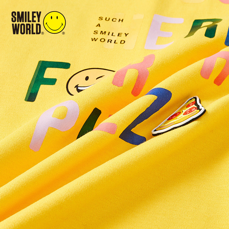 男童黄色长袖T恤