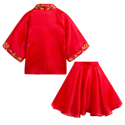 女童夏季套装 '汉服'