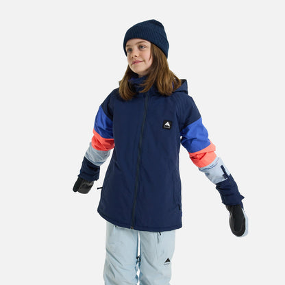 儿童深蓝色滑雪服