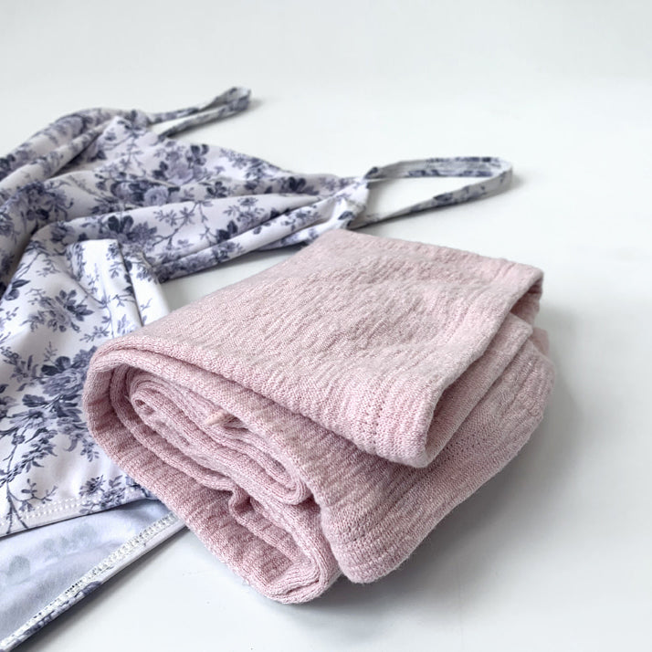 女童浅粉色芭蕾舞护腿袜