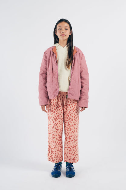 男童粉色&橙色双面夹克