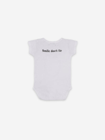 男婴灰色棉连体衣