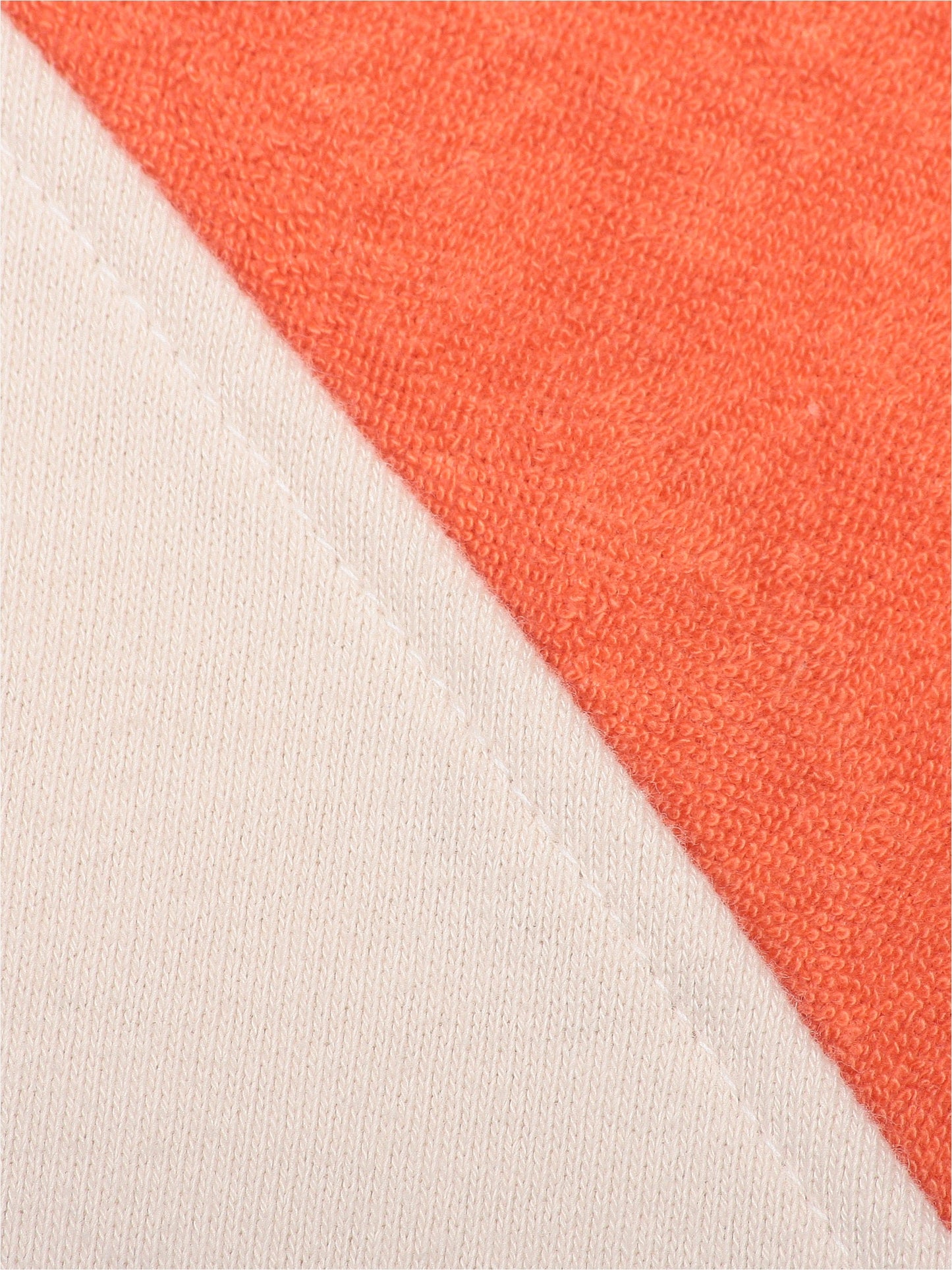 女童白色Logo棉卫衣