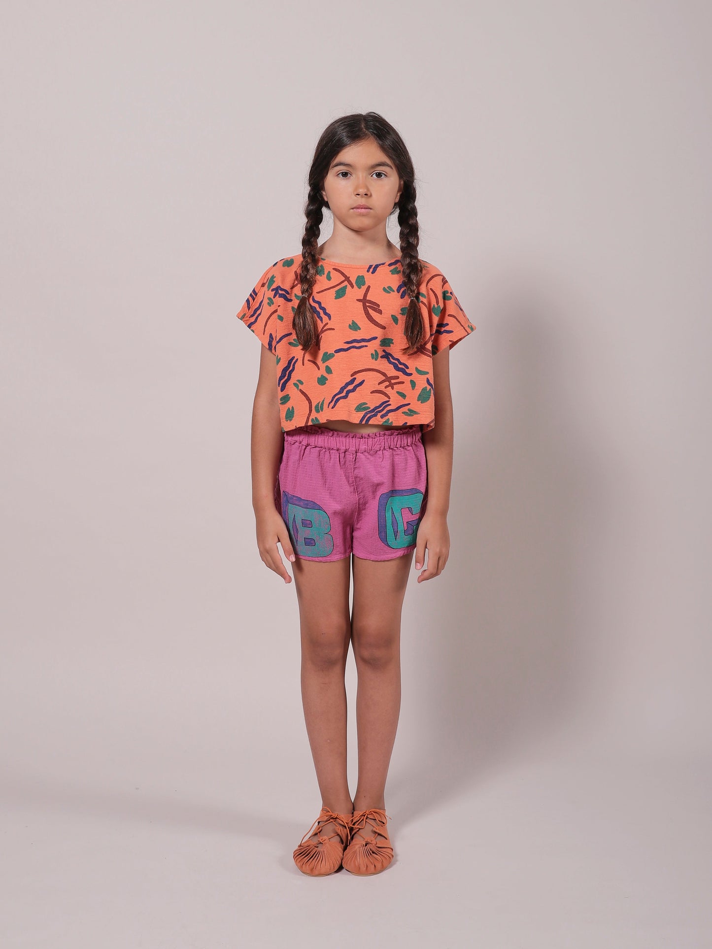 Girls Mauve BC Shorts