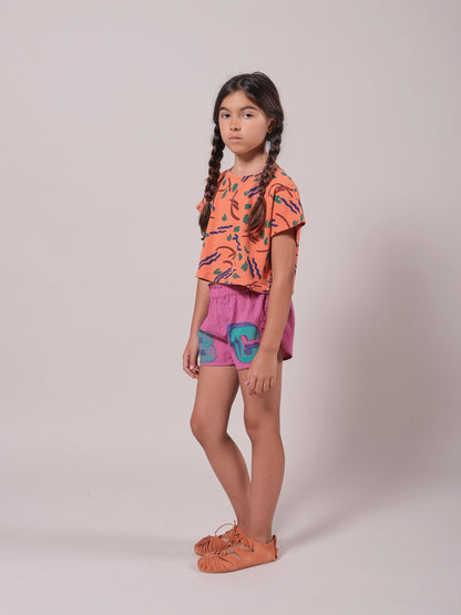 Girls Mauve BC Shorts