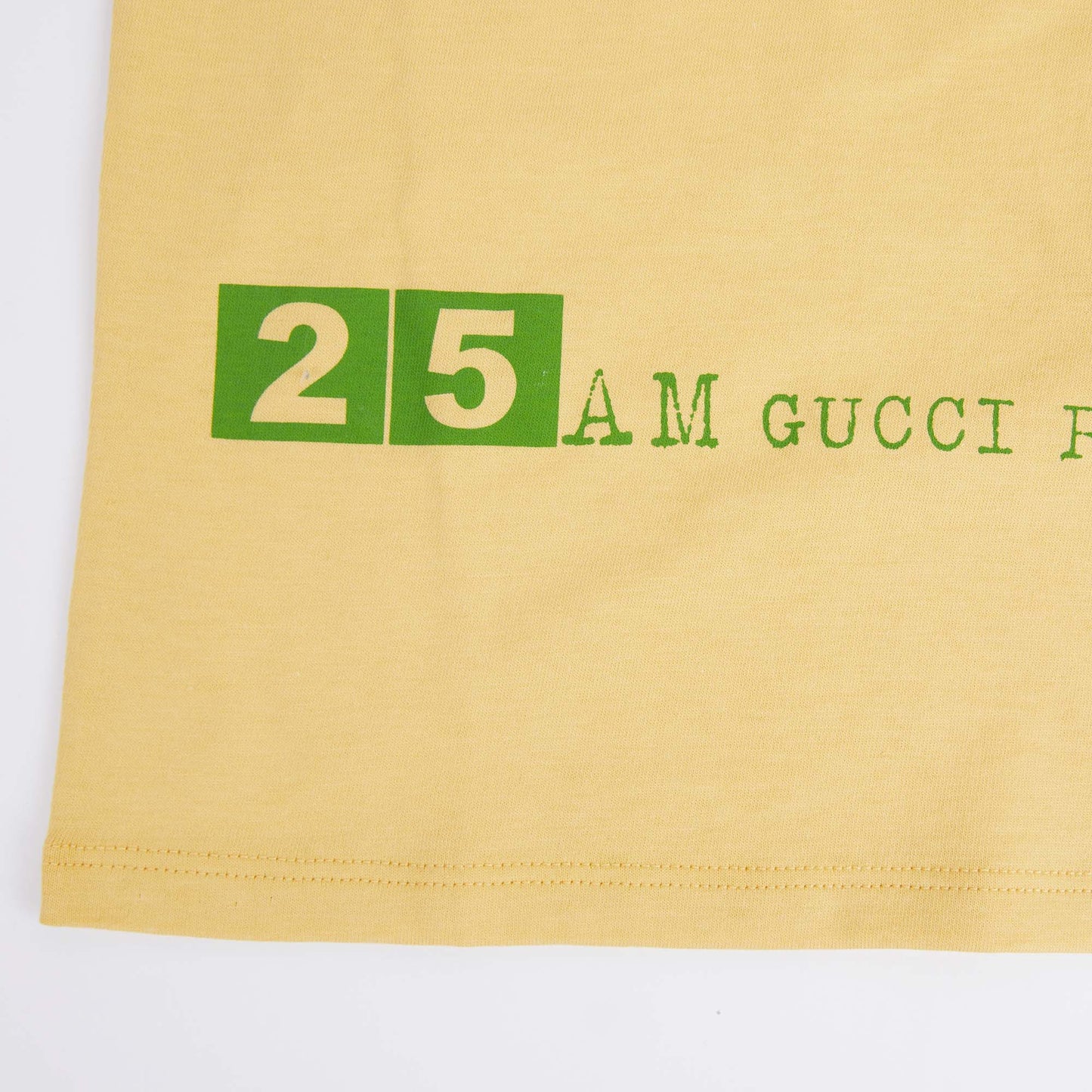 儿童黄色Logo棉T恤