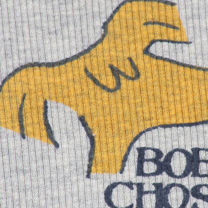 婴儿灰色小狗棉连体衣