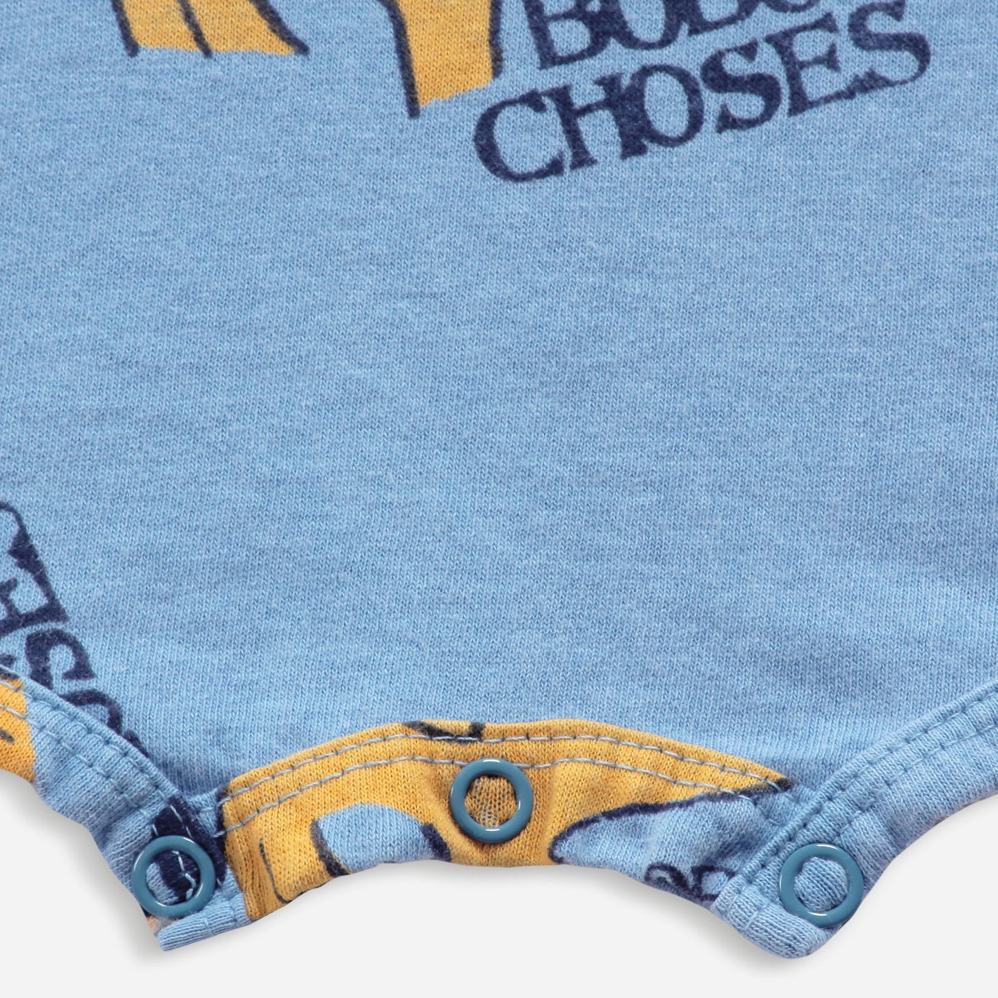 婴儿蓝色小狗棉连体衣